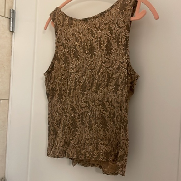 EUC Carole Little Button Tank Blouse - Picture 4 of 4